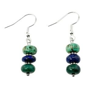 Gemstone earrings